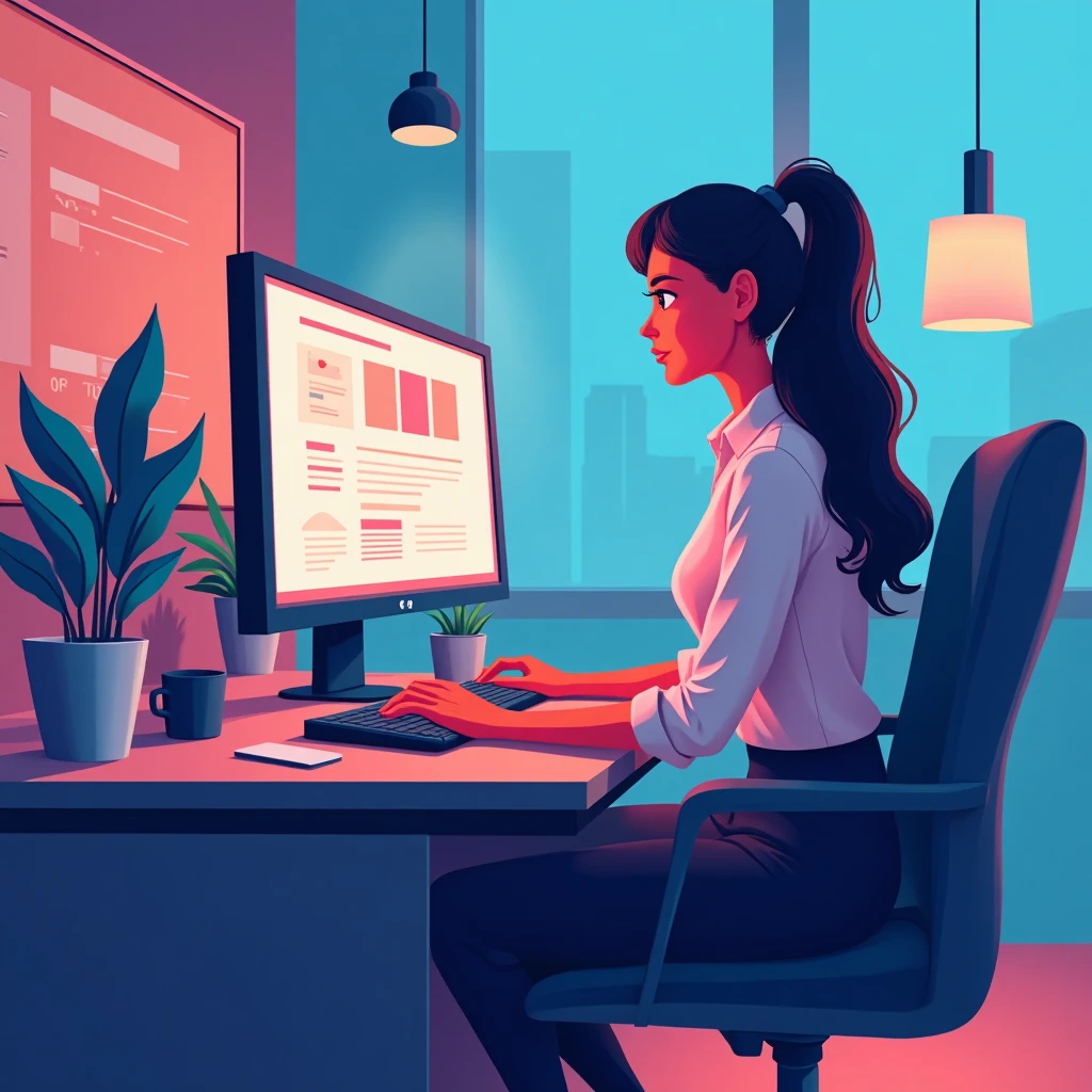 Professional office setting