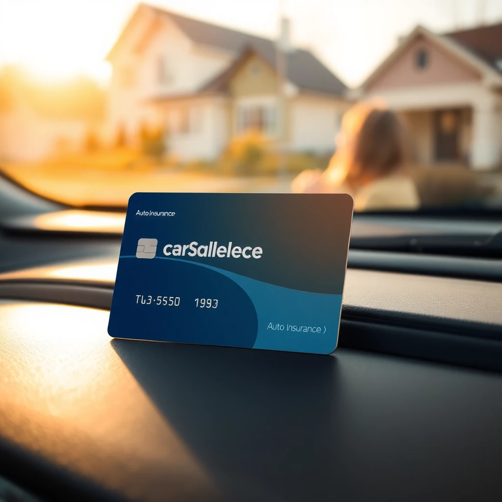 Premium auto insurance display