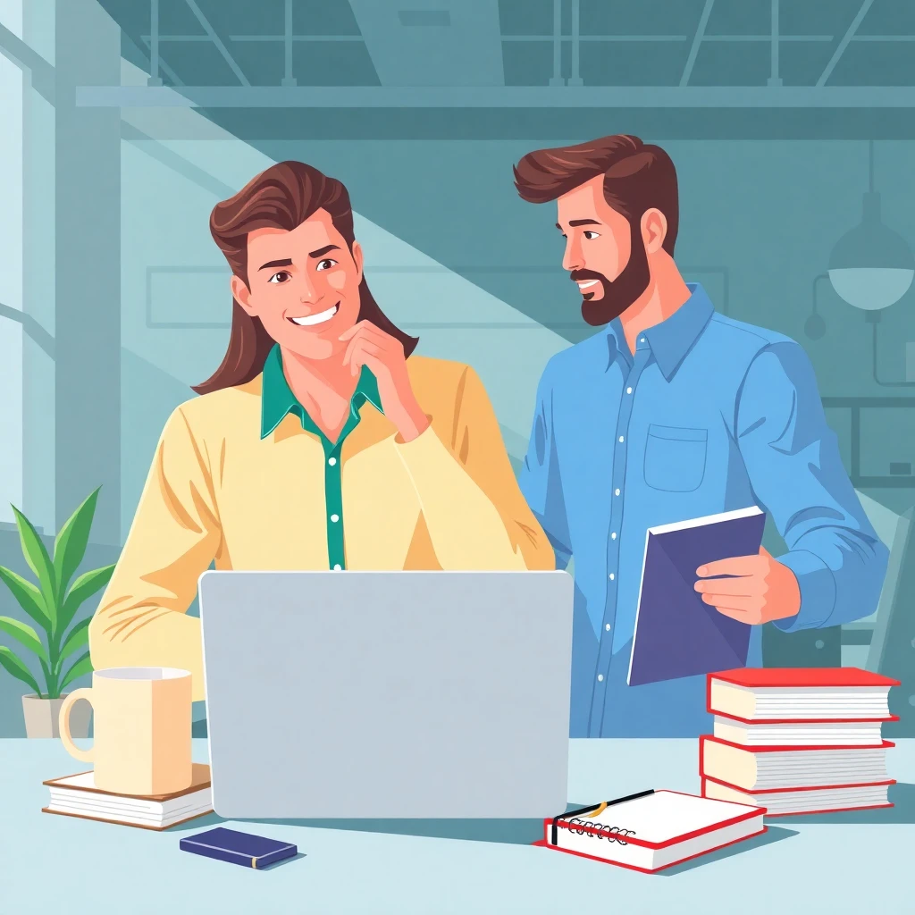 Office setup for remote work