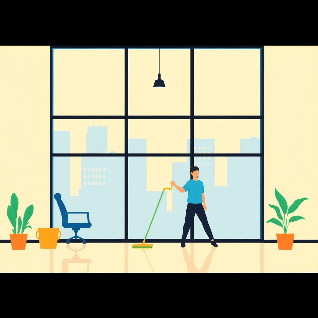 Trabajo de limpieza flexible
