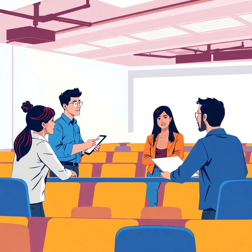 Discussão em sala de aula