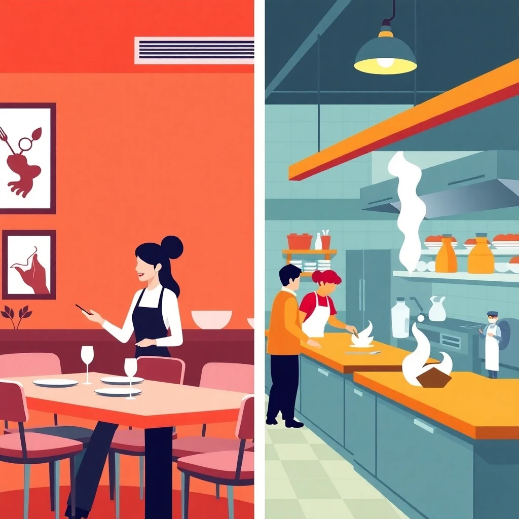 Comparison of dining settings