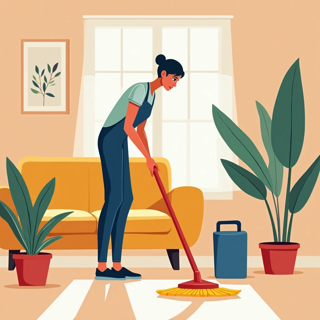 Flexible cleaning job