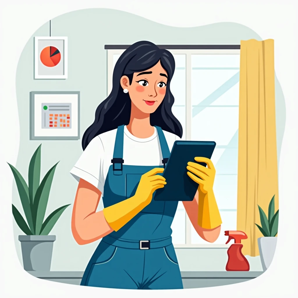 Flexible scheduling in cleaning jobs