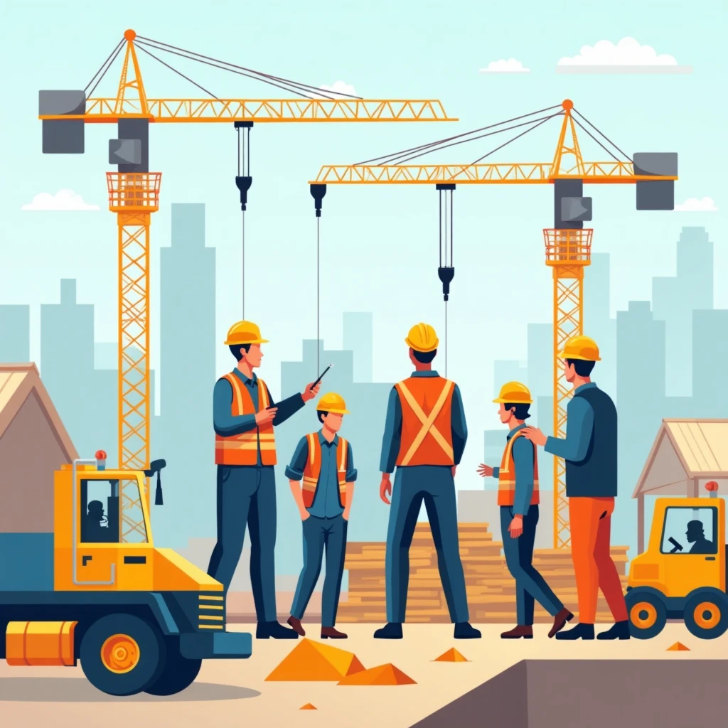 Construction crew collaboration