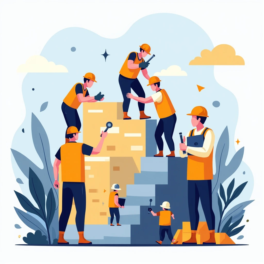 Collaborative construction team