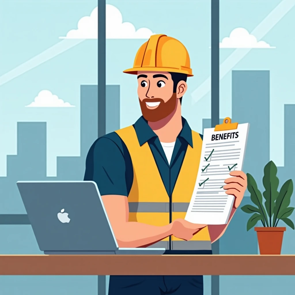 Reviewing job benefits