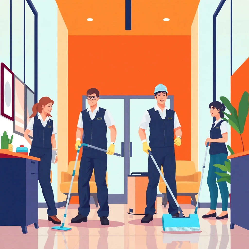 Equipo de limpieza profesional