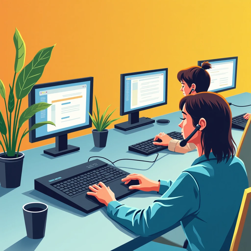 Call center environment