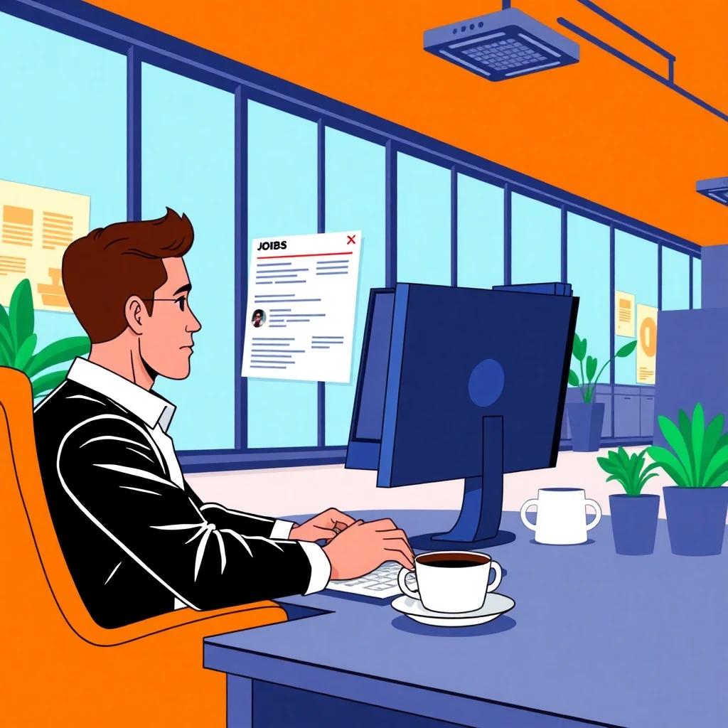 Reviewing customer service job listings