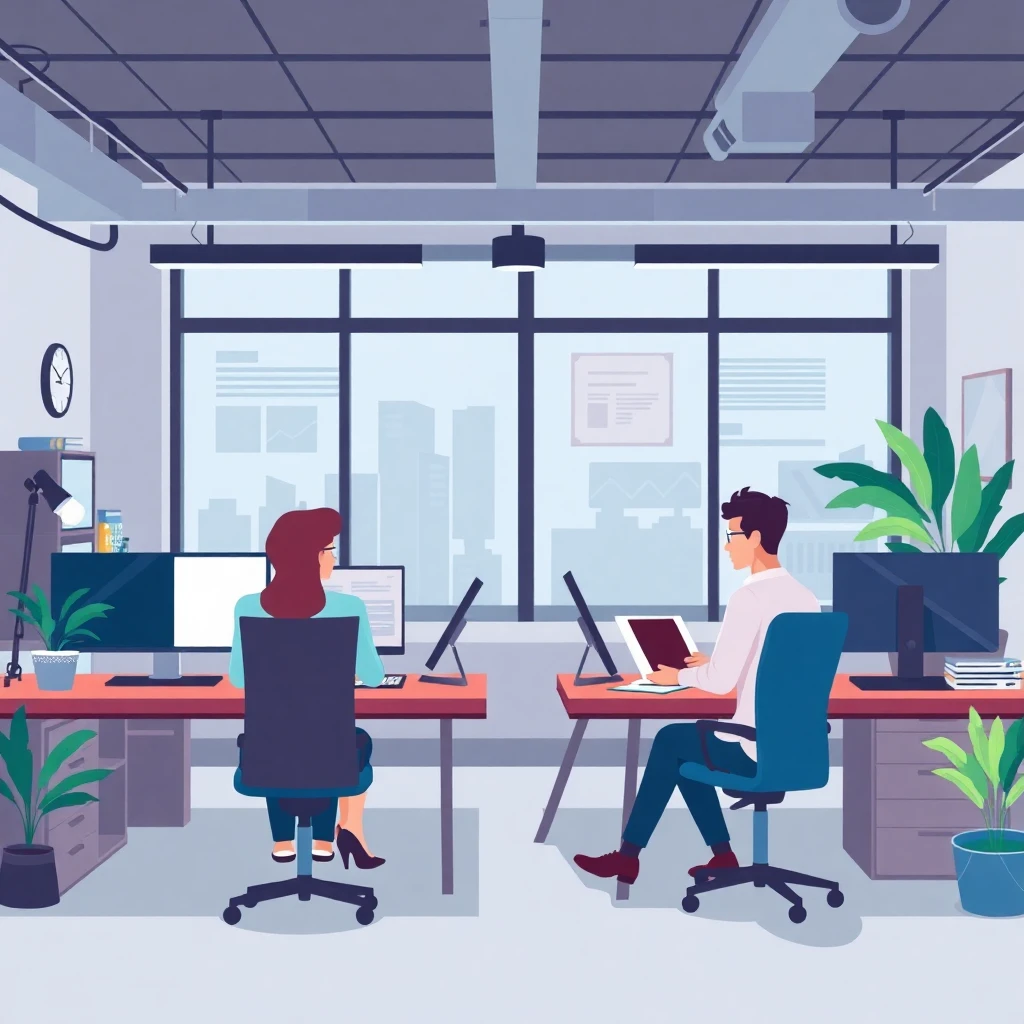 Hybrid work environment