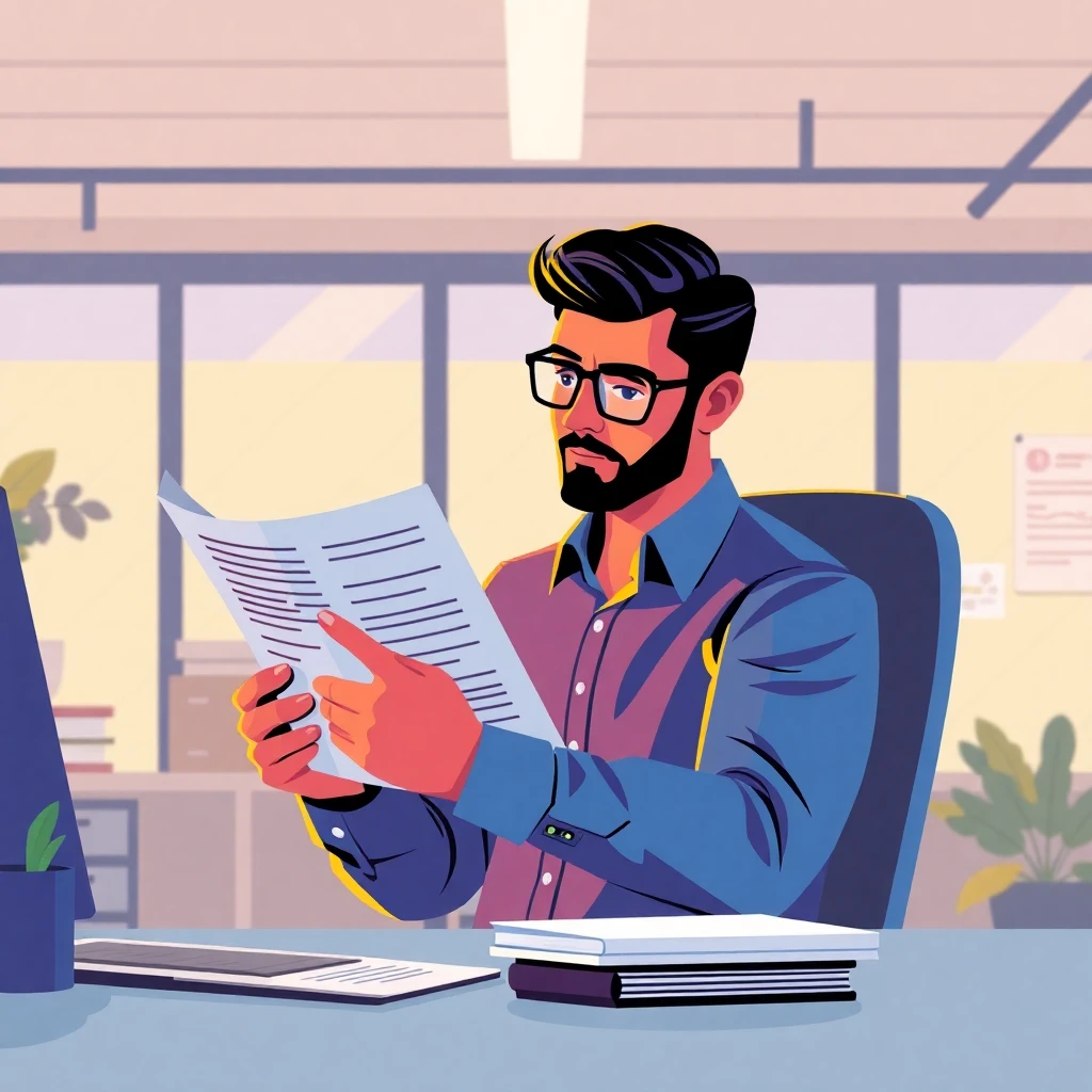 Revisando ofertas de trabajo