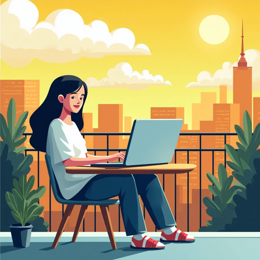 Remote work setting