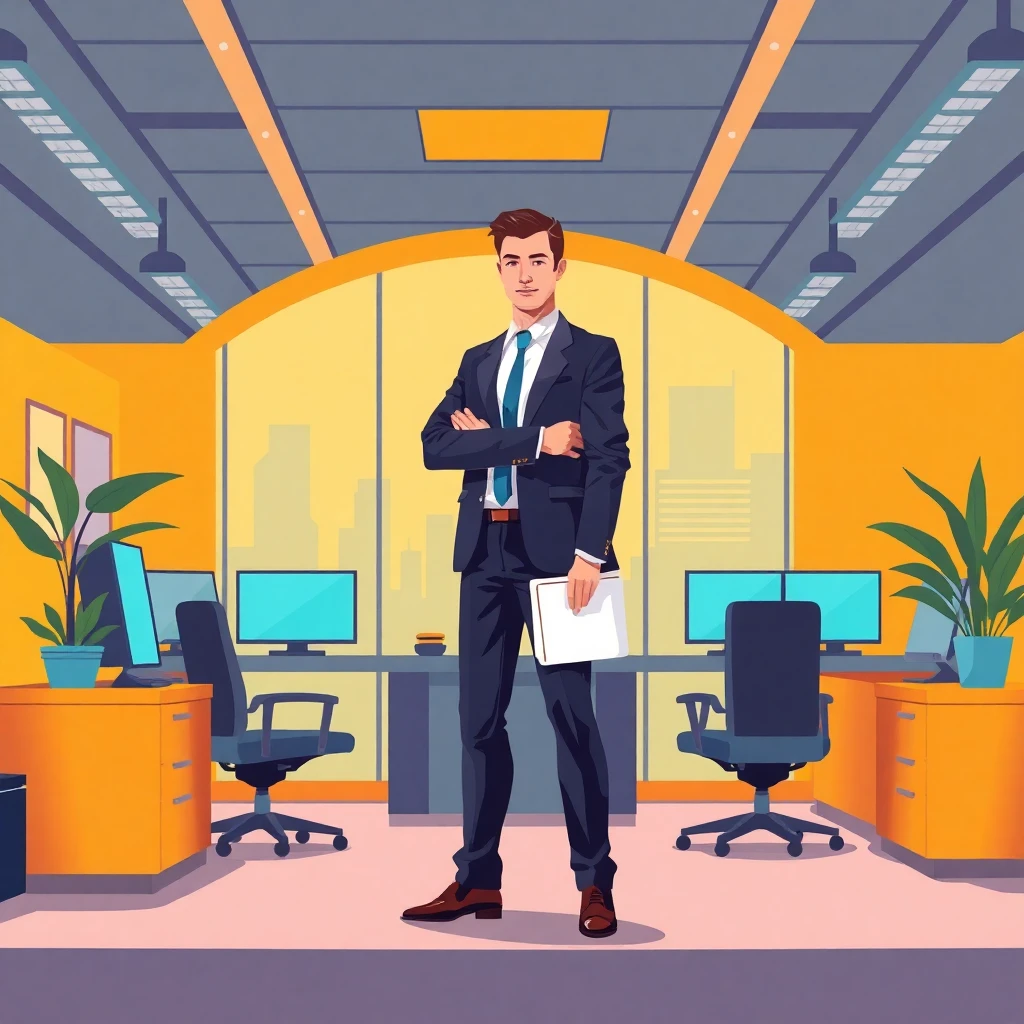 Luxuriöses Büro