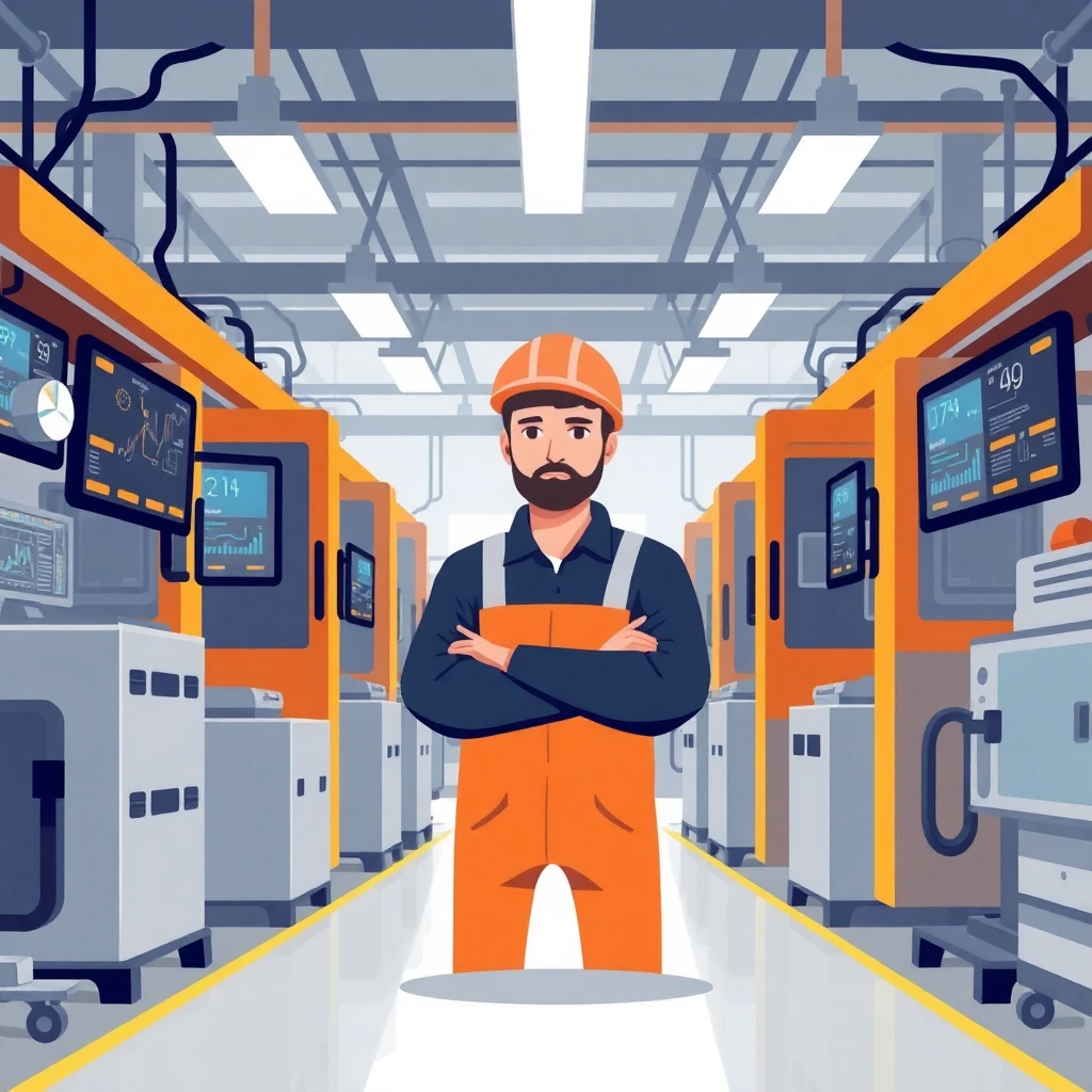 Modern manufacturing facility