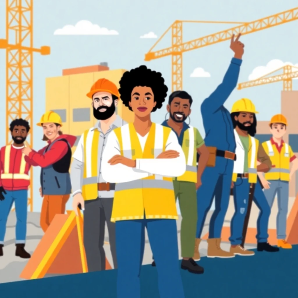 Diversidad en el sitio de construcción