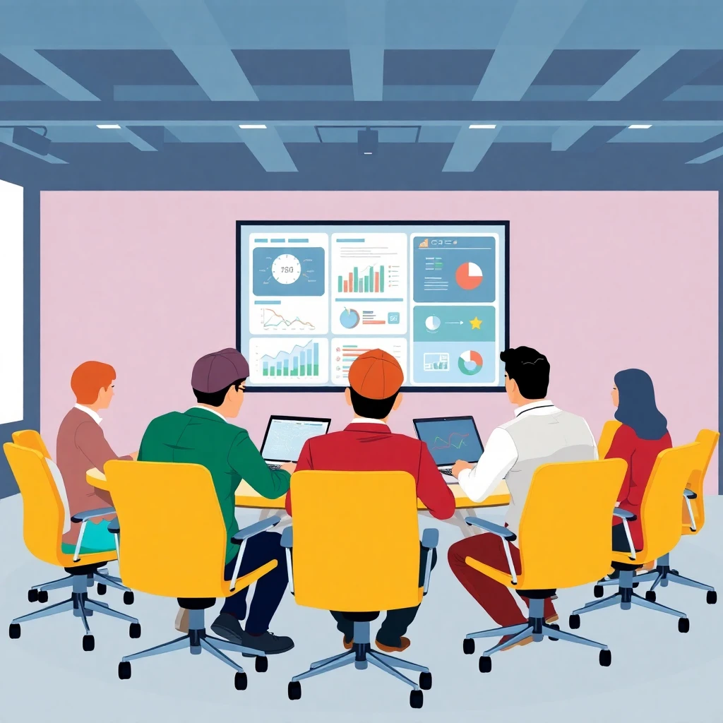 Reunión de gestión de proyectos