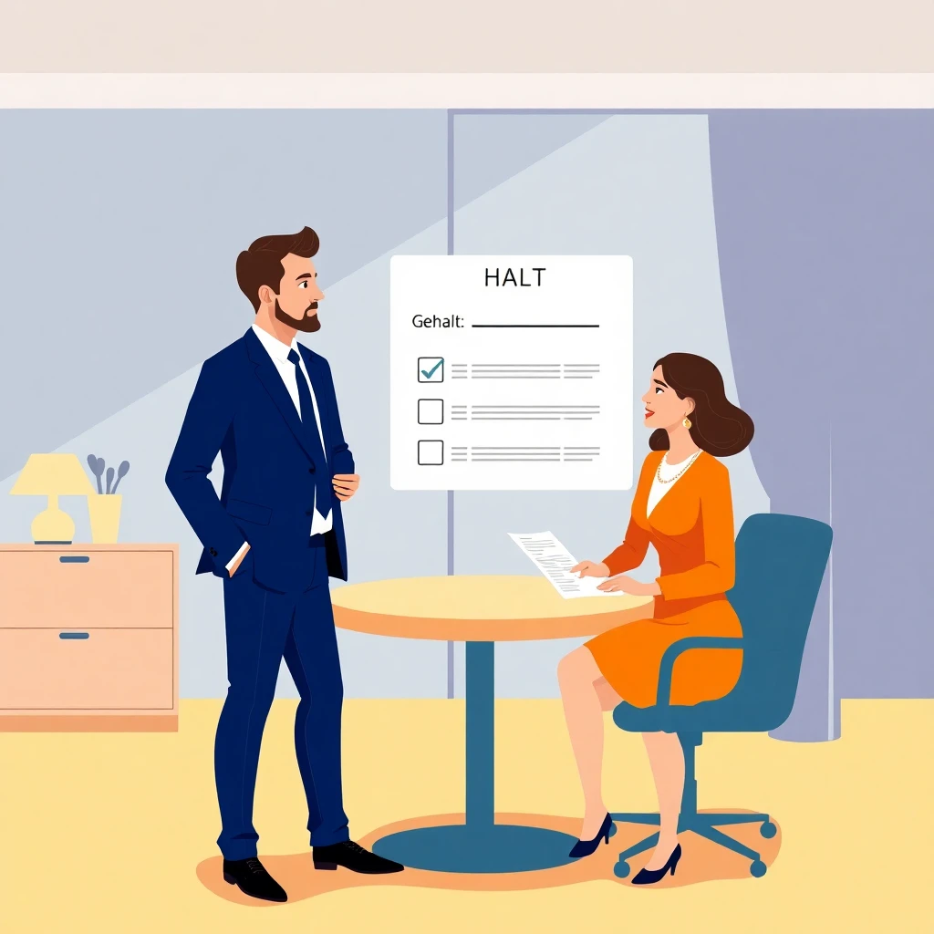 Gespräch über Gehalt in der Hotellerie