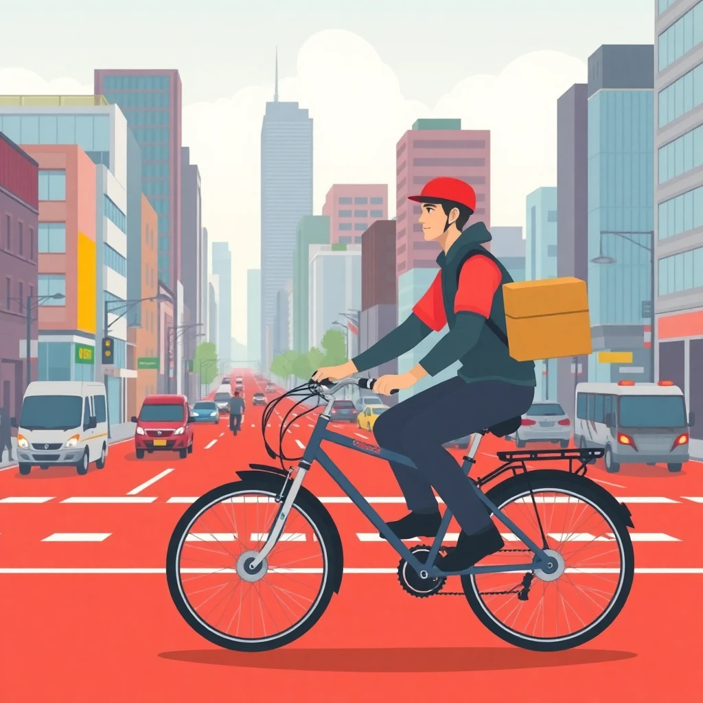 City-based delivery work