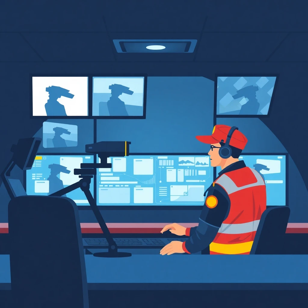 Hotel security monitoring