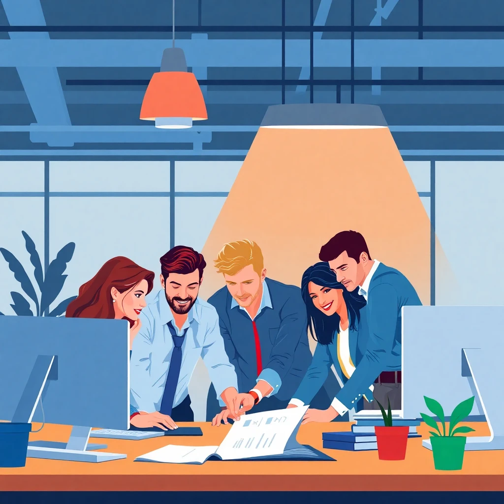 Modern office collaboration