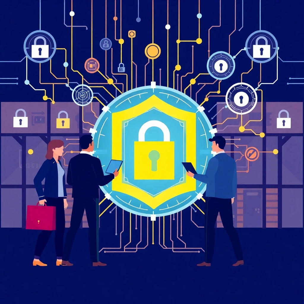 Cybersecurity concept