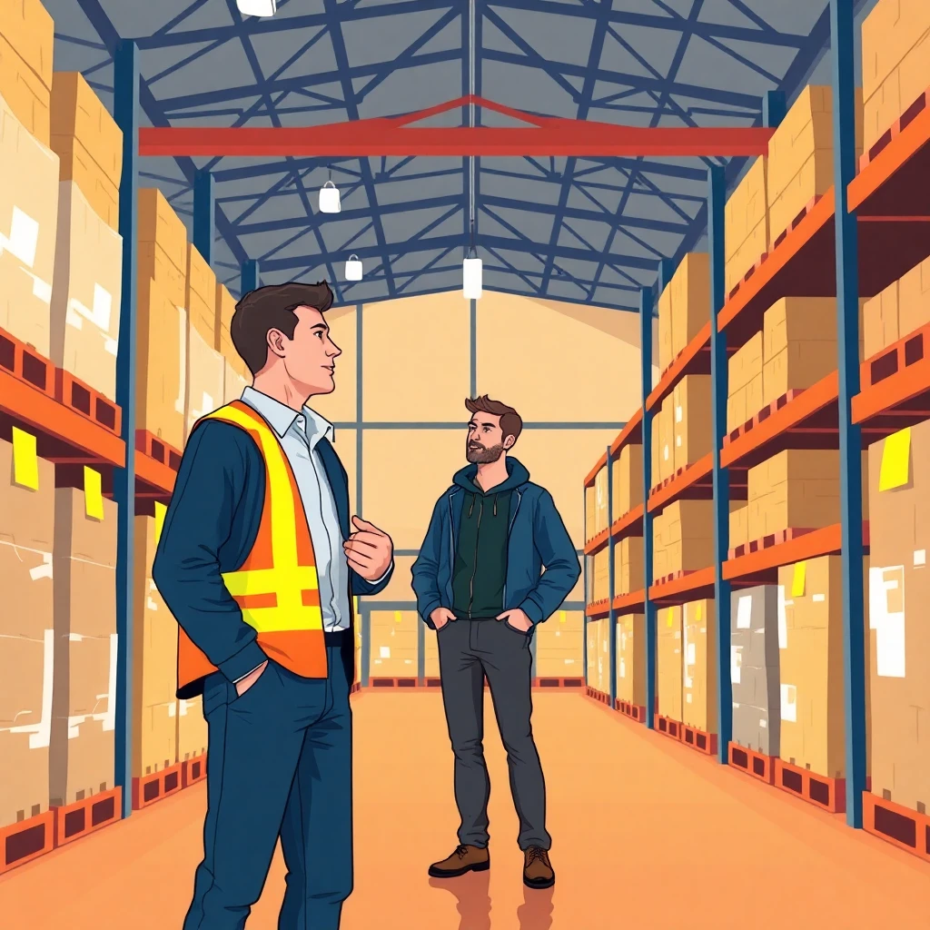 Lagerarbeiter mit Aufstiegschancen