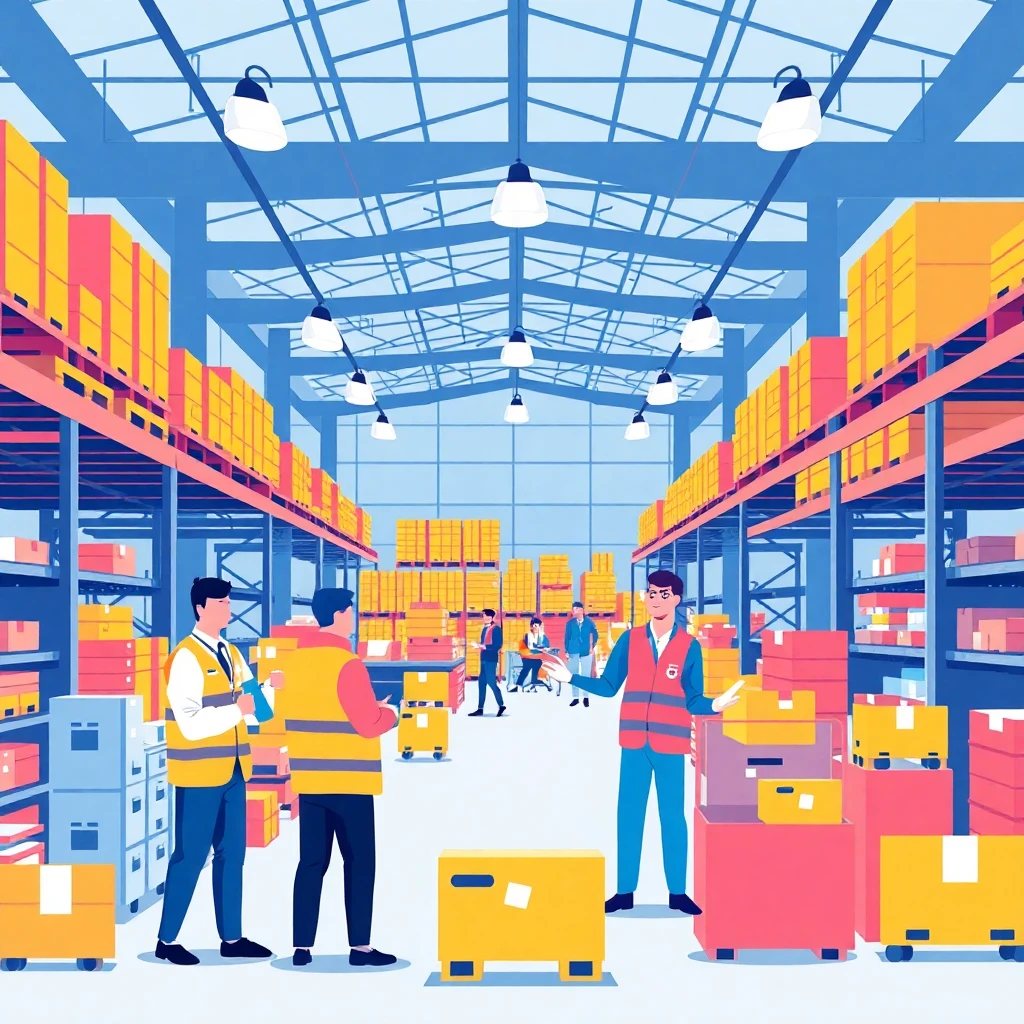 Leben in einem Lager