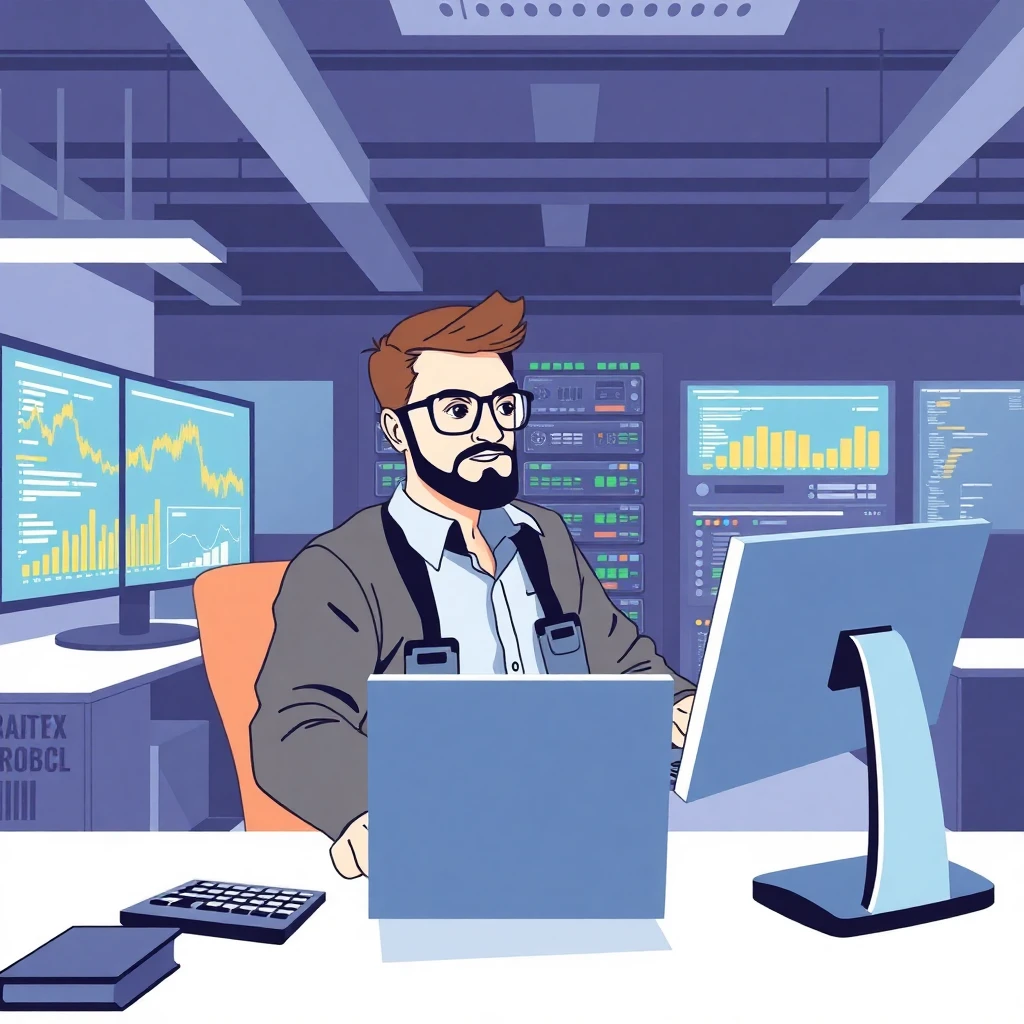 Ingeniero DevOps trabajando