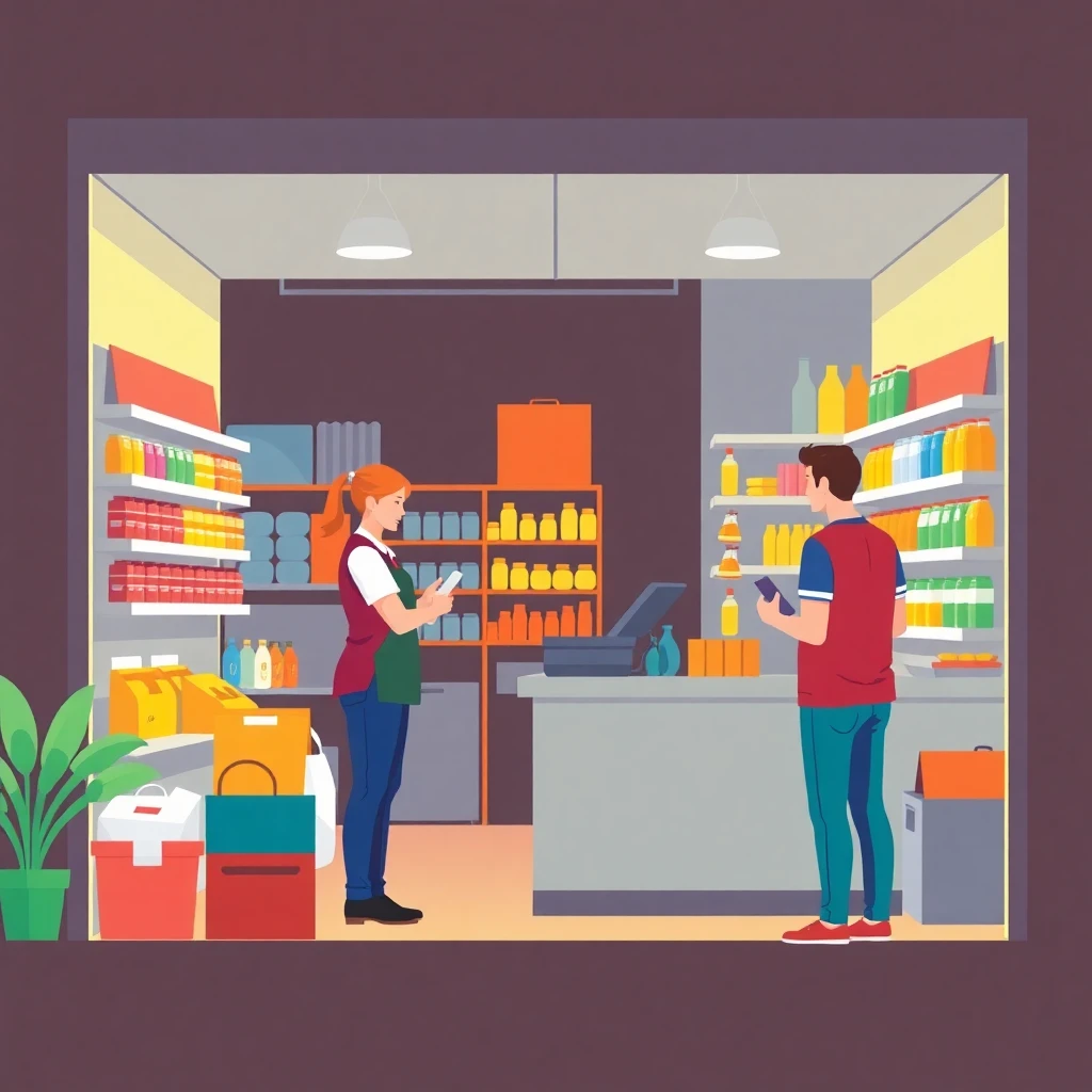 Venta en tienda física