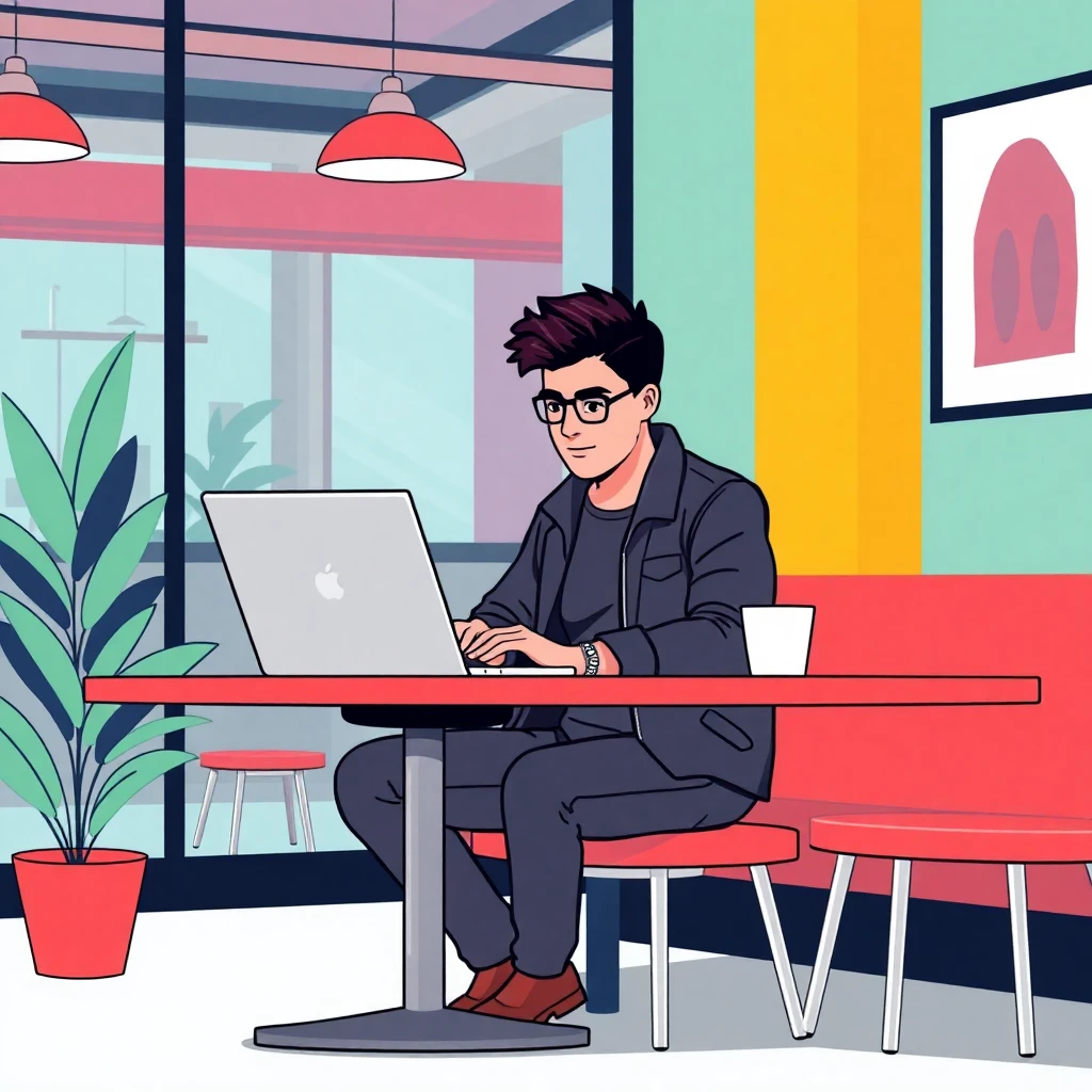 Freelancer trabajando en data science