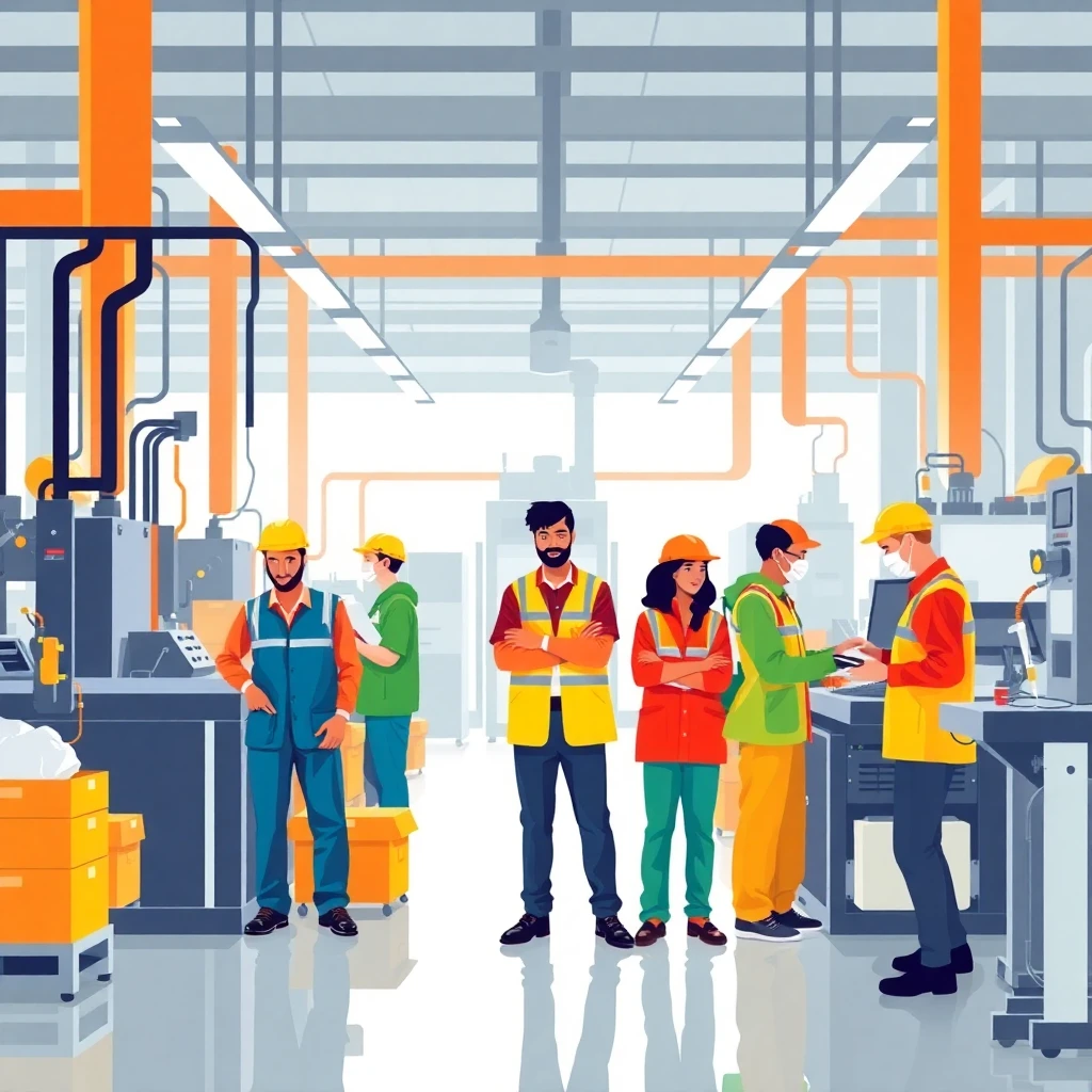 Flexible manufacturing environment