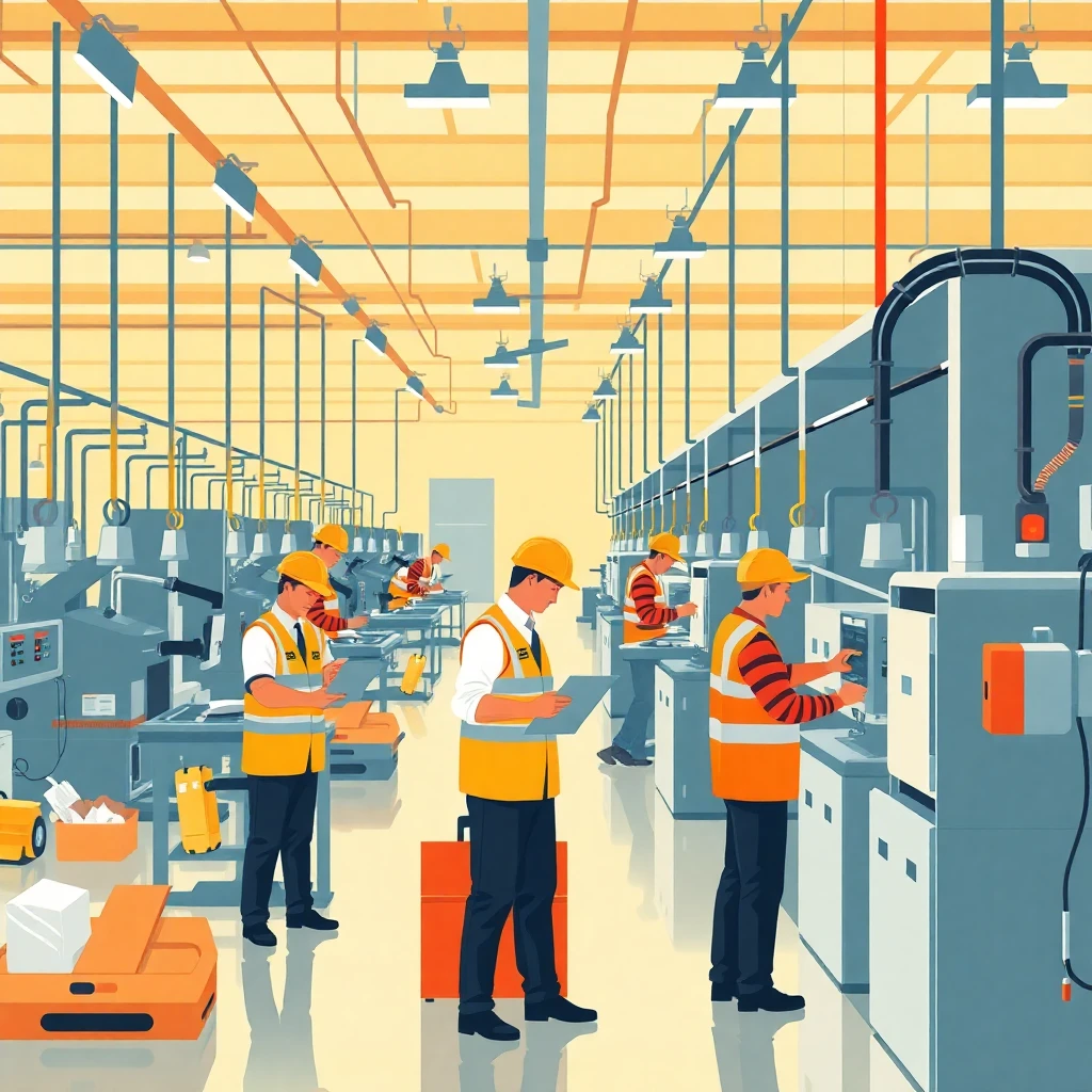 Traditional manufacturing environment