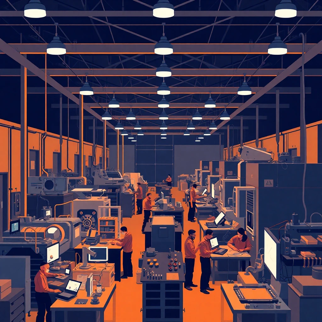 Manufacturing floor activity