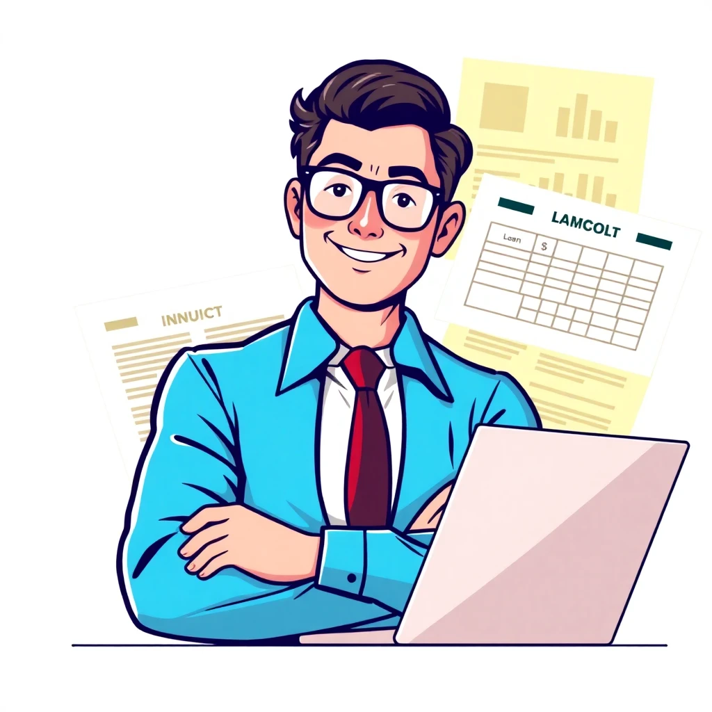 Reviewing financial documents