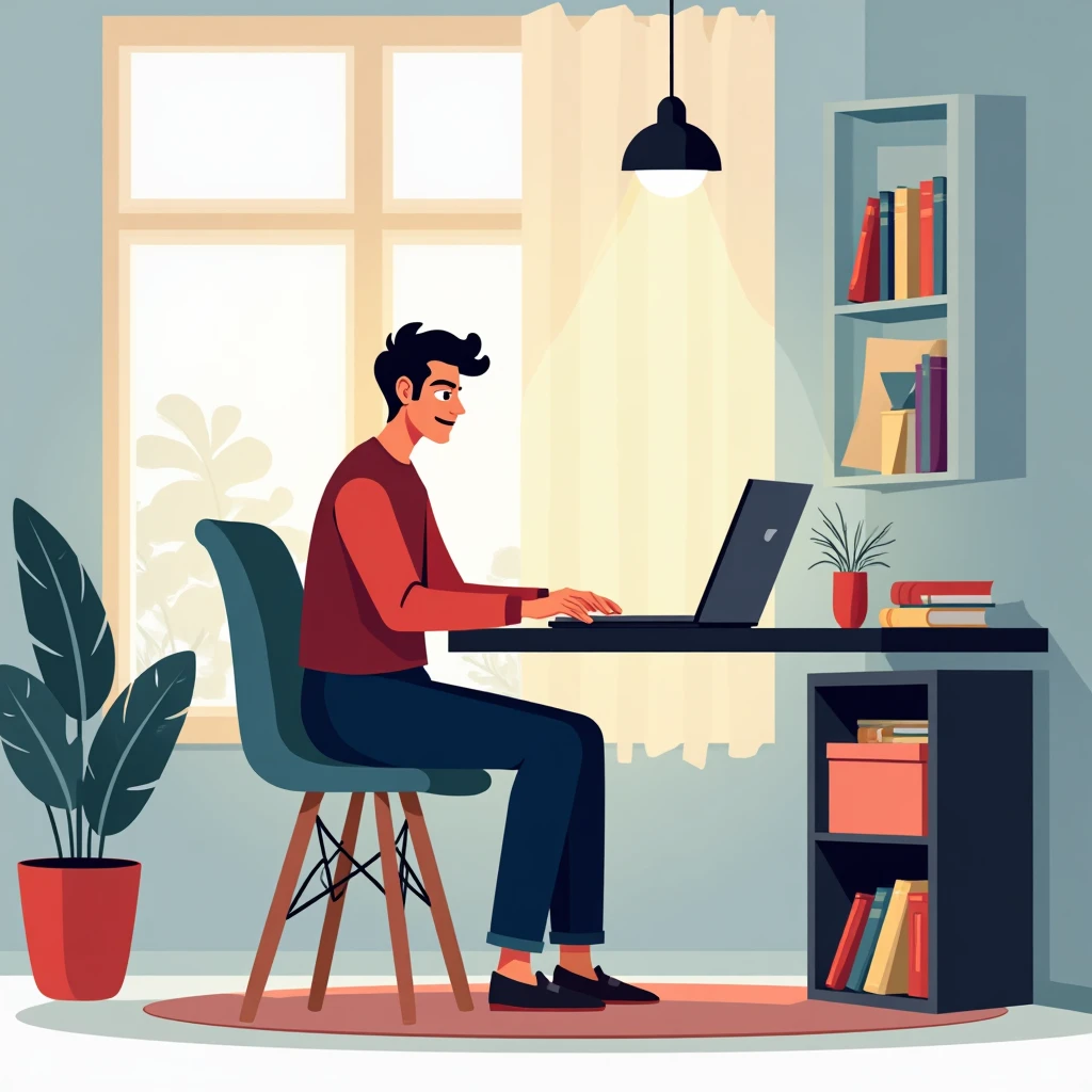 Balanced work-life software developer