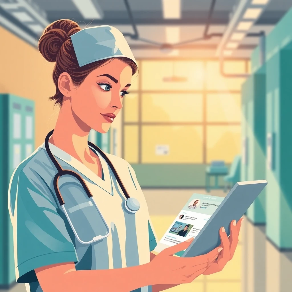 Nurse comparing job options