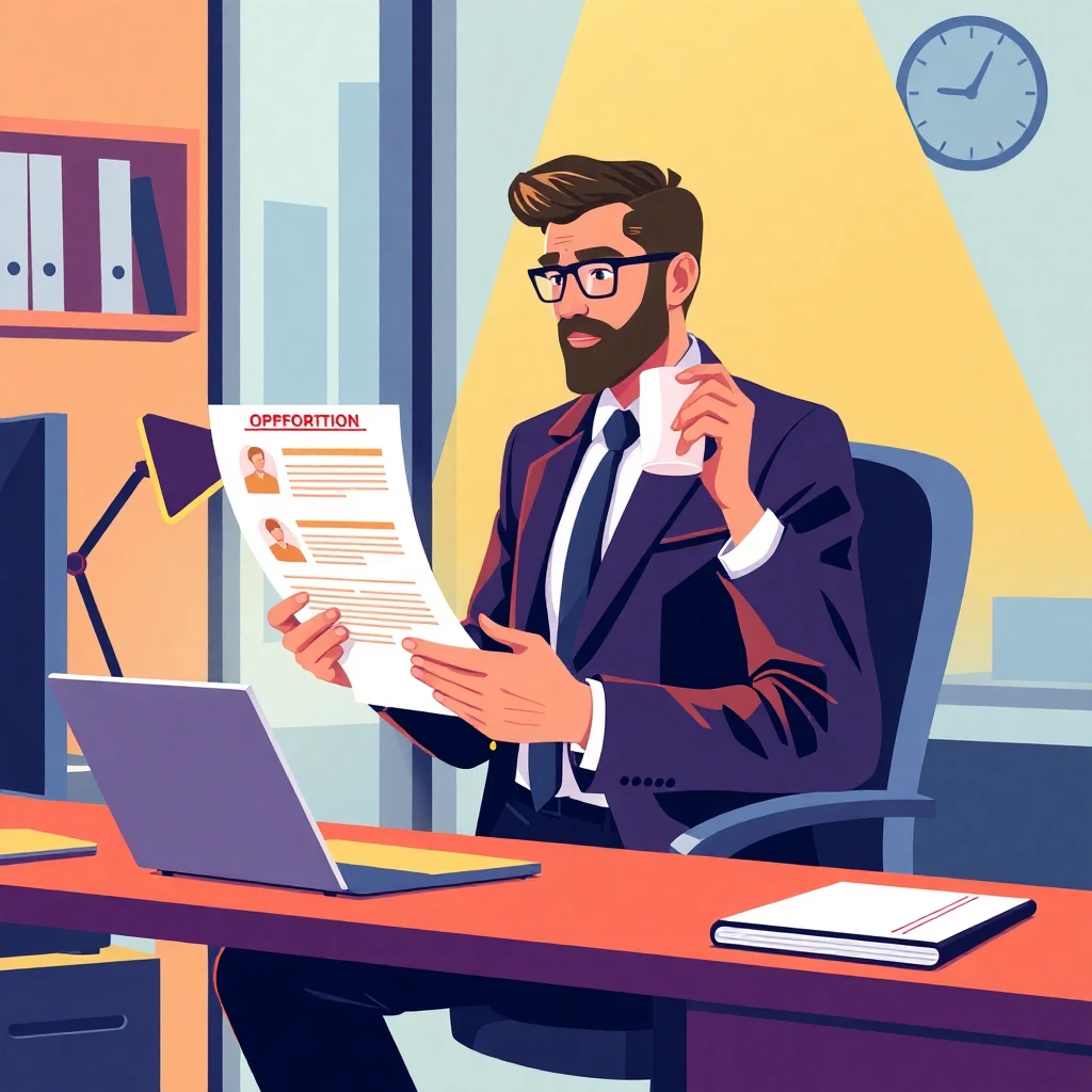 Évaluation des options d'emploi