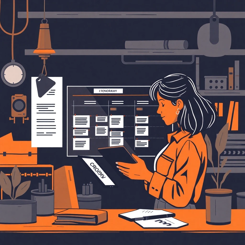 Revisão de cronograma de projeto