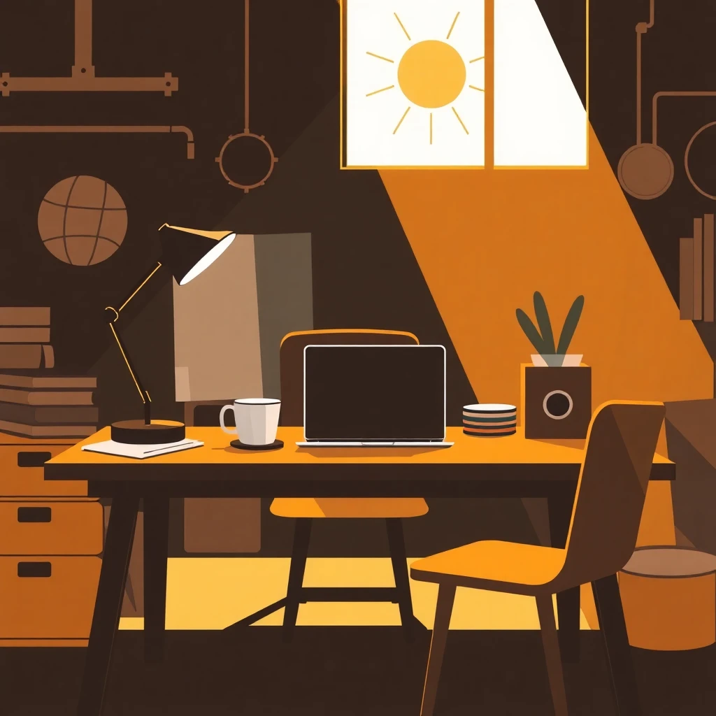 Arbeit im Gleichgewicht mit Privatleben