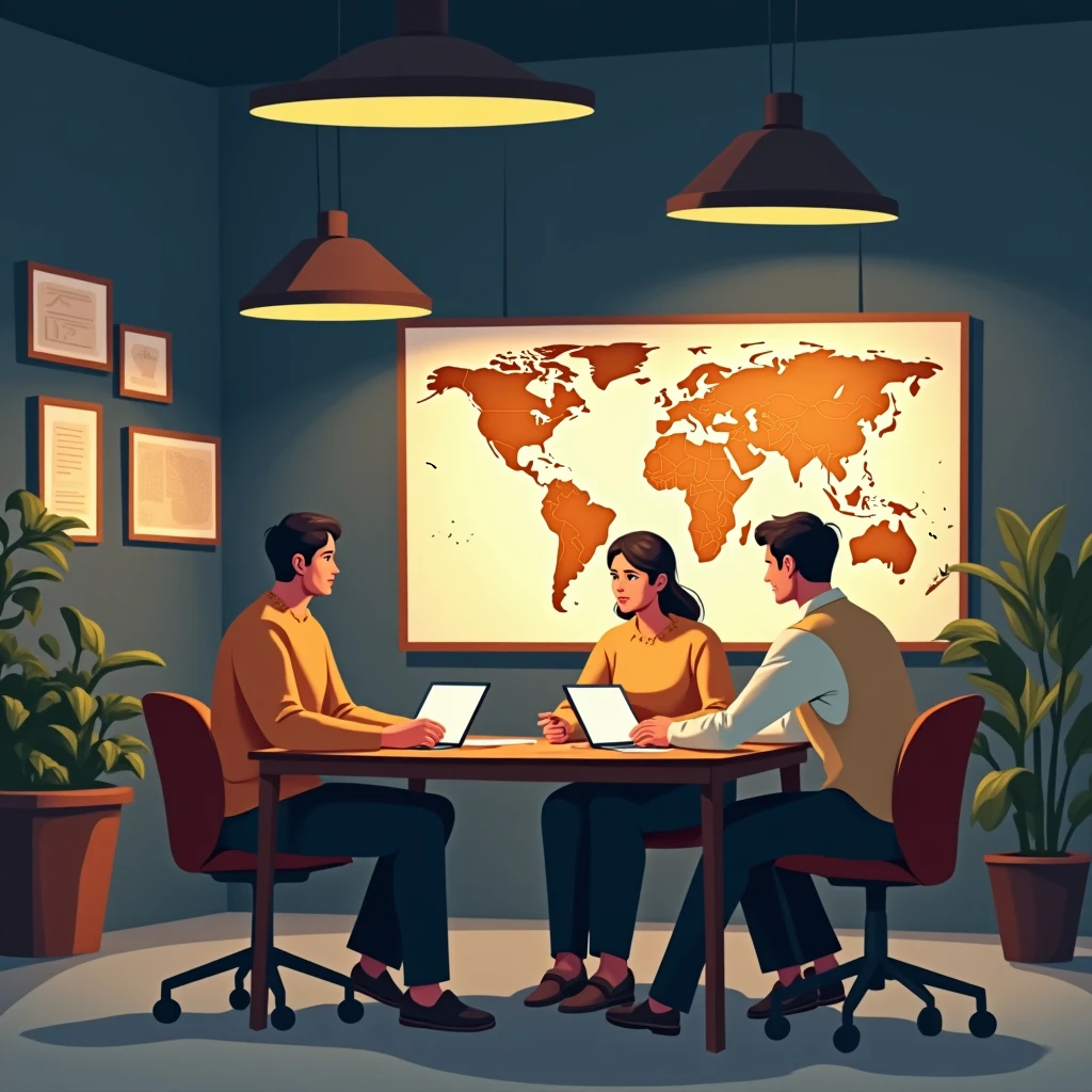 Reunión de repartidores