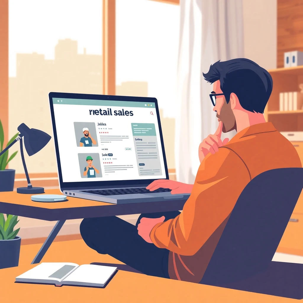 Comparing top retail sales job picks