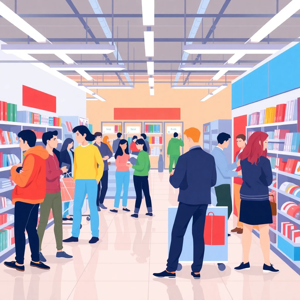 Fast-paced retail environment