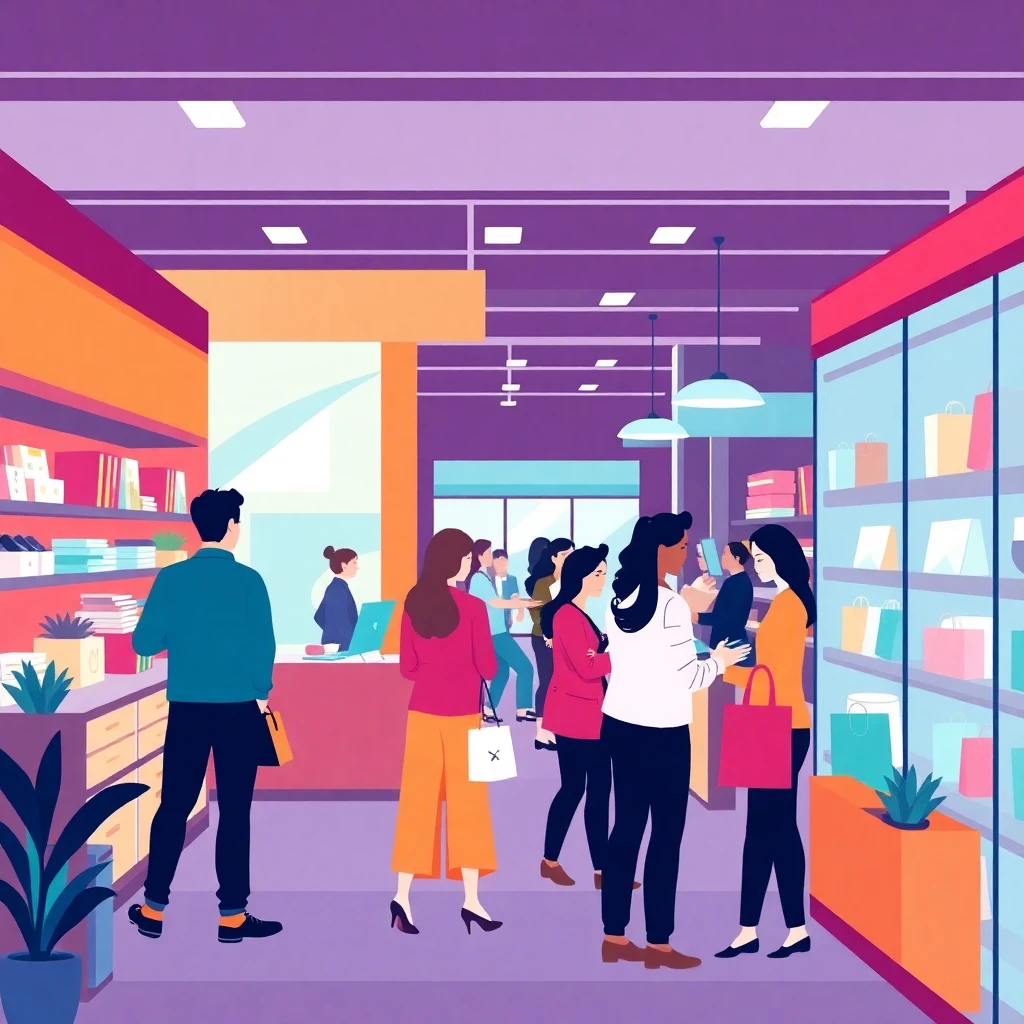 Retail sales environment