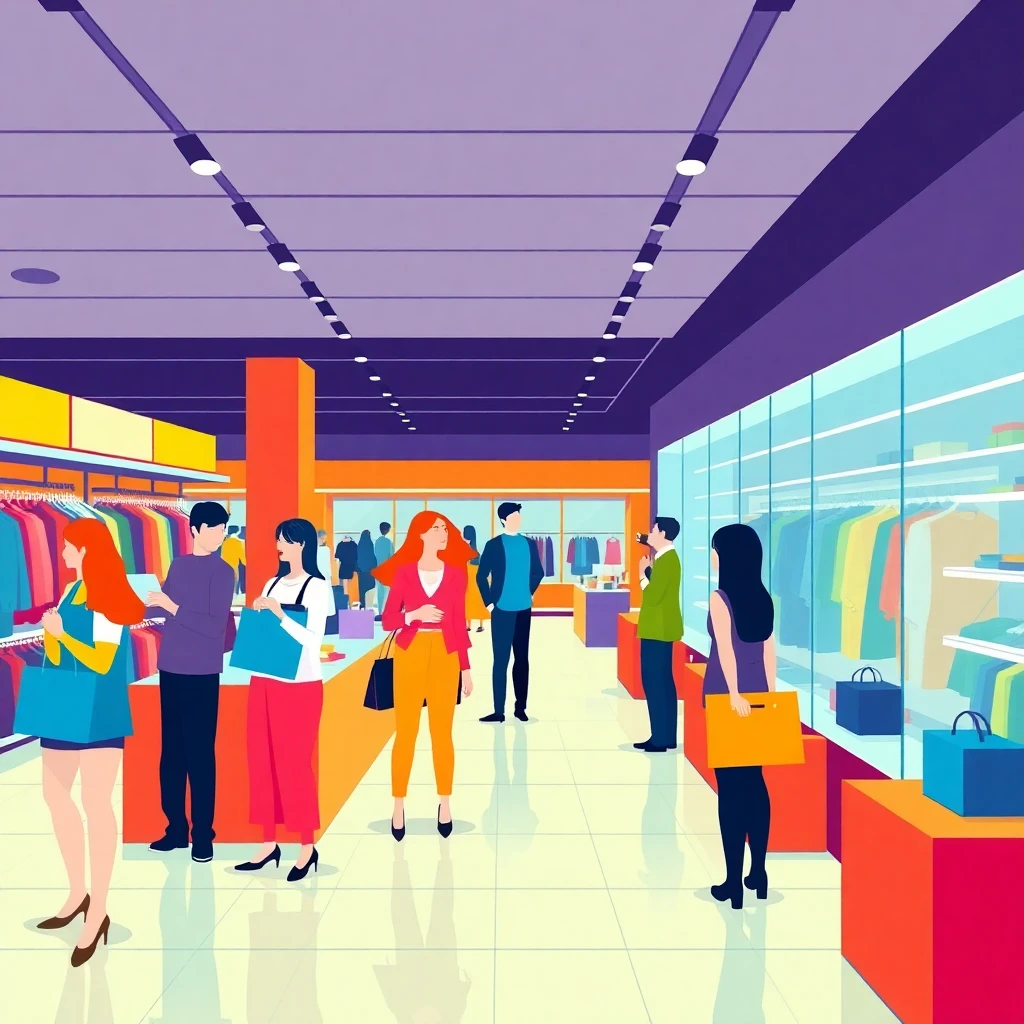 Retail showroom activity