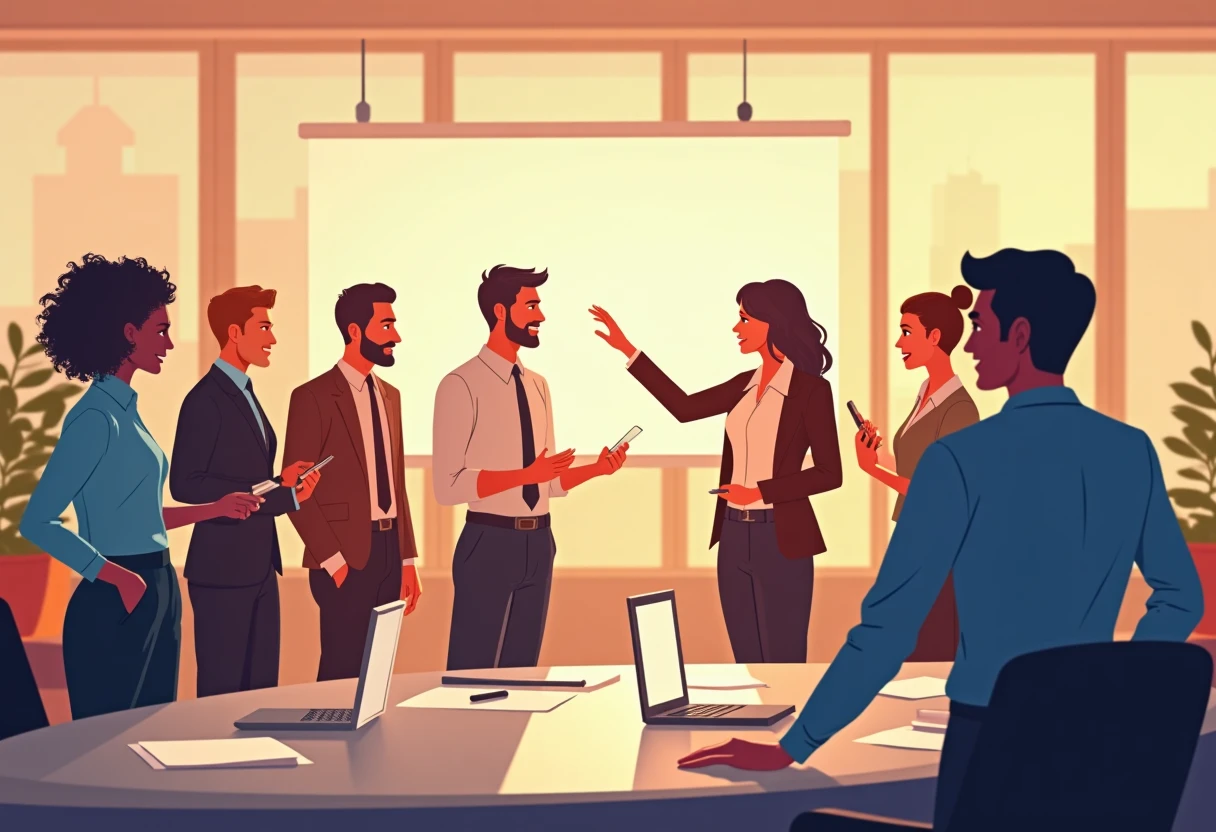 Sales meeting