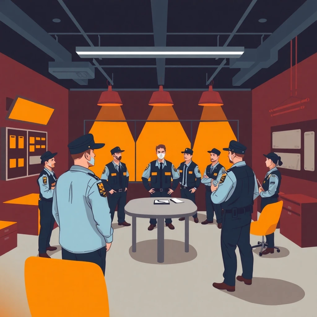 Security team meeting