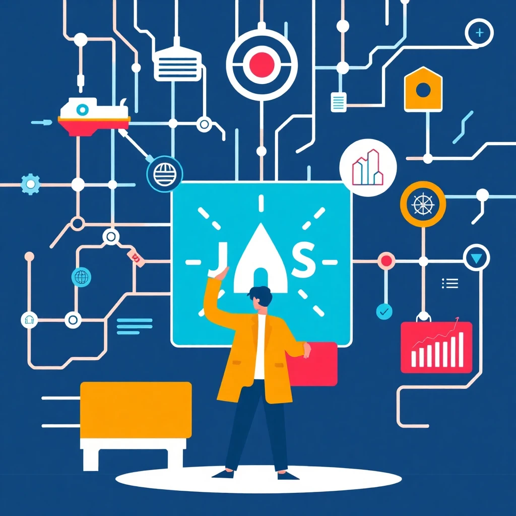 Automation and analytics illustration