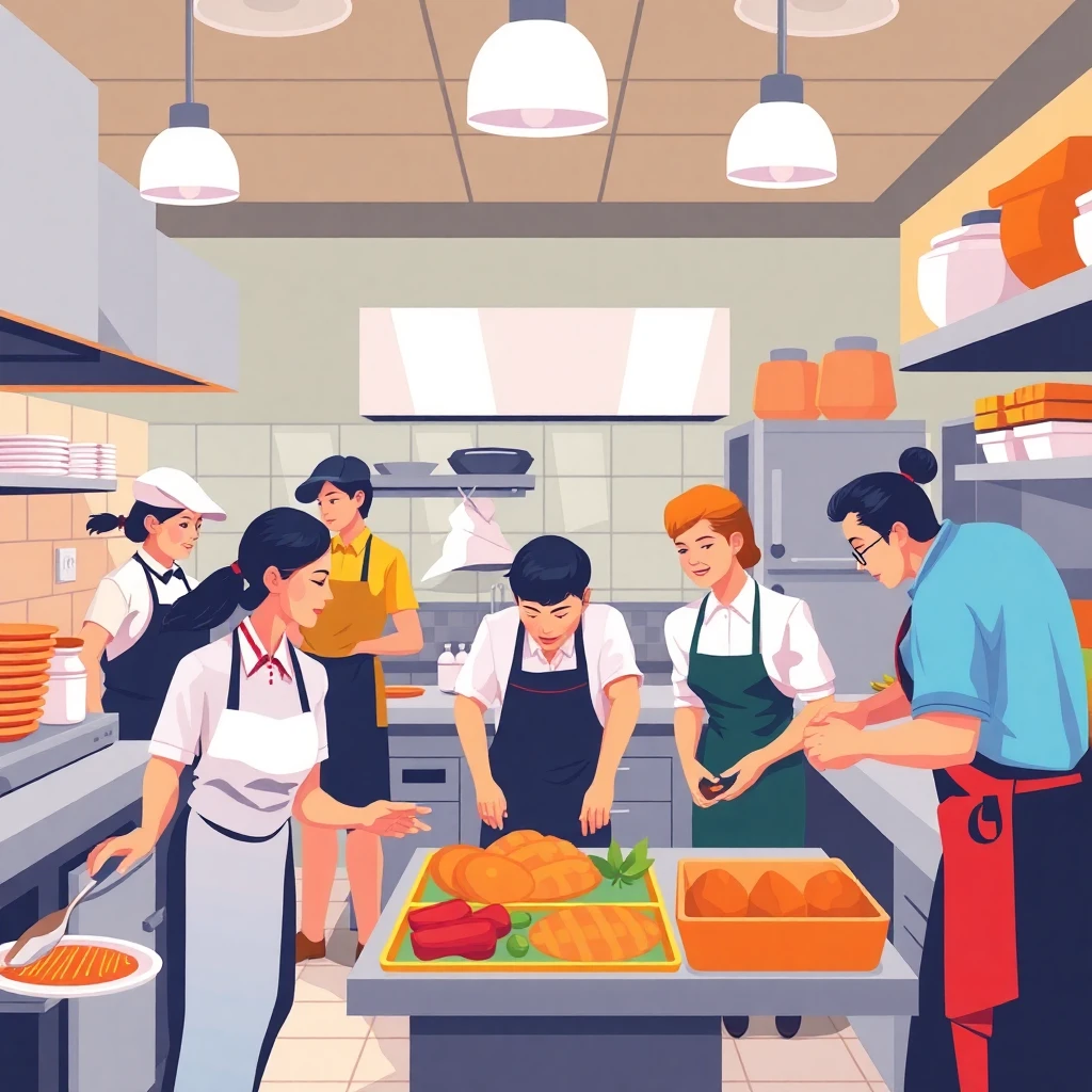 Operational team in action