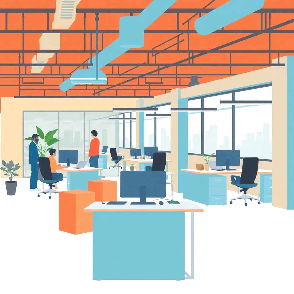 Modern hybrid workspace